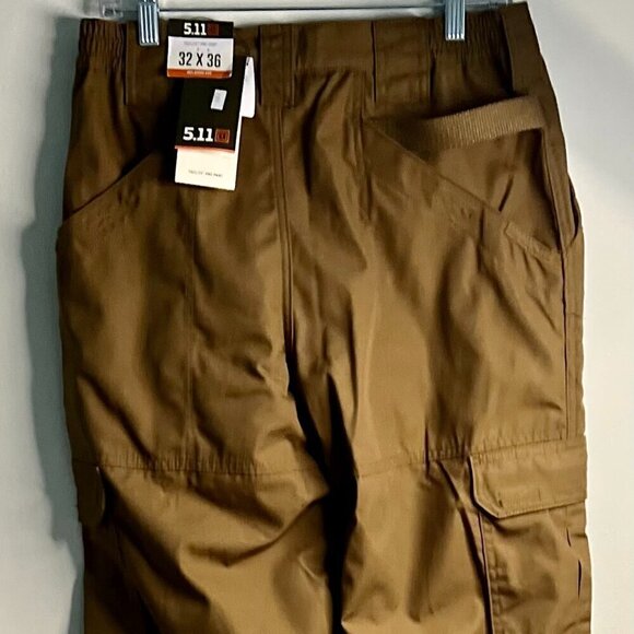 5.11 Tactical Men's Taclite Pro Pant 74273 n Battle Brown Size 32/36 - Picture 4 of 8
